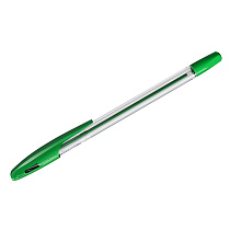 Ручка шариковая СТАММ "Орбита 100" зеленая, 0,7мм
