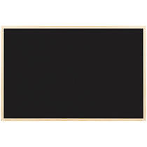 Доска магнитно-меловая OfficeSpace, 60*90см, деревянная рамка, черная