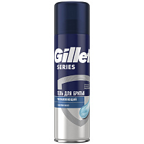 Гель для бритья Gillette "Series. Увлажняющий. С маслом какао", 200мл (ПОД ЗАКАЗ) 